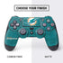 NFL Miami Dolphins Distressed- Aqua PS4 Controller Skin