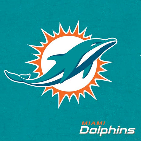 NFL Miami Dolphins Distressed- Aqua PS4 Slim Skin