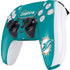 NFL Miami Dolphins Distressed- Aqua PS5 Controller Skin
