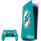 NFL Miami Dolphins Distressed- Aqua PS5 Digital Edition Bundle Skin