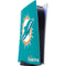 NFL Miami Dolphins Distressed- Aqua PS5 Digital Edition Console Skin