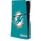 NFL Miami Dolphins Distressed- Aqua PS5 Slim Disk Console Skin