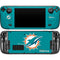 NFL Miami Dolphins Distressed- Aqua Steam Deck Handheld Gaming Computer Skin