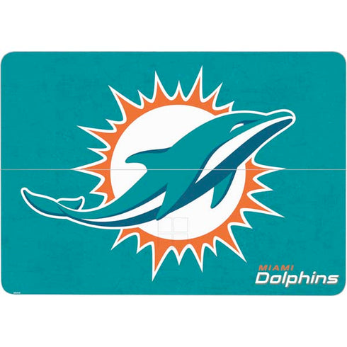 NFL Miami Dolphins Distressed- Aqua Surface Laptop Studio Skin