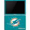 NFL Miami Dolphins Distressed- Aqua Surface Pro 6 Skin
