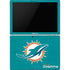NFL Miami Dolphins Distressed- Aqua Surface Pro 6 Skin