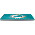 NFL Miami Dolphins Distressed- Aqua Universal Laptop 12in (9.8 x 6.8in) Skin