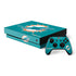 NFL Miami Dolphins Distressed- Aqua Xbox One X Bundle Skin