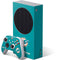 NFL Miami Dolphins Distressed- Aqua Xbox Series S Bundle Skin