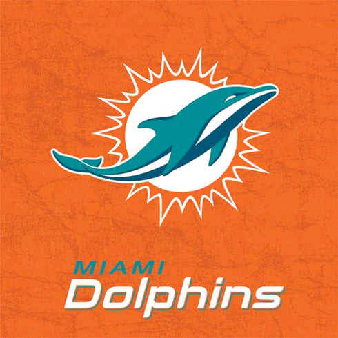 NFL Miami Dolphins Distressed- Orange Nintendo 2DS XL (2017) Skin