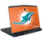 NFL Miami Dolphins Distressed- Orange Dell Alienware Skin
