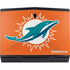 NFL Miami Dolphins Distressed- Orange Dell Alienware Skin