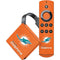 NFL Miami Dolphins Distressed- Orange Amazon Fire TV Skin