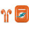 NFL Miami Dolphins Distressed- Orange Apple AirPods Skin