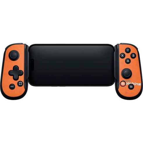 NFL Miami Dolphins Distressed- Orange Backbone One for iPhone Game Controller Skin