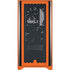 NFL Miami Dolphins Distressed- Orange Corsair 4000D Tempered Glass Mid-Tower ATX Case Skin