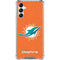 NFL Miami Dolphins Distressed- Orange Galaxy A14 5G Clear Case