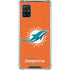NFL Miami Dolphins Distressed- Orange Galaxy A51 5G Clear Case
