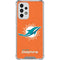 NFL Miami Dolphins Distressed- Orange Galaxy A53 5G Clear Case