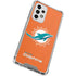 NFL Miami Dolphins Distressed- Orange Galaxy A53 5G Clear Case