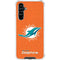 NFL Miami Dolphins Distressed- Orange Galaxy A54 5G Clear Case