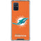 NFL Miami Dolphins Distressed- Orange Galaxy A71 5G Clear Case