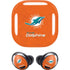 NFL Miami Dolphins Distressed- Orange Galaxy Buds Pro Skin