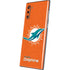 NFL Miami Dolphins Distressed- Orange Galaxy Note 10 Skin