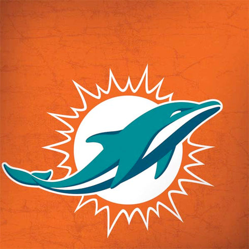 NFL Miami Dolphins Distressed- Orange Galaxy Note 8 Skin