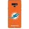 NFL Miami Dolphins Distressed- Orange Galaxy Note 9 Skin