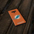 NFL Miami Dolphins Distressed- Orange Galaxy Note 9 Skin