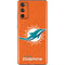 NFL Miami Dolphins Distressed- Orange Galaxy S20 Fan Edition Skin