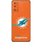 NFL Miami Dolphins Distressed- Orange Galaxy S20 Skin