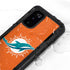 NFL Miami Dolphins Distressed- Orange Galaxy S20 Waterproof Case