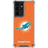 NFL Miami Dolphins Distressed- Orange Galaxy S21 Ultra 5G Clear Case