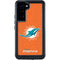 NFL Miami Dolphins Distressed- Orange Galaxy S23 Plus Waterproof Case