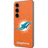 NFL Miami Dolphins Distressed- Orange Galaxy S23 Skin