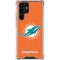 NFL Miami Dolphins Distressed- Orange Galaxy S24 Ultra Clear Case
