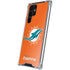 NFL Miami Dolphins Distressed- Orange Galaxy S24 Ultra Clear Case