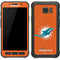 NFL Miami Dolphins Distressed- Orange Galaxy S7 Active Skin