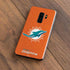 NFL Miami Dolphins Distressed- Orange Galaxy S9 Plus Skin