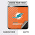 NFL Miami Dolphins Distressed- Orange Galaxy Z Flip Skin