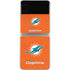 NFL Miami Dolphins Distressed- Orange Galaxy Z Flip3 5G Skin