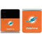 NFL Miami Dolphins Distressed- Orange Galaxy Z Flip4 5G Skin