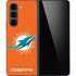 NFL Miami Dolphins Distressed- Orange Galaxy Z Fold5 5G Skin