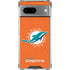NFL Miami Dolphins Distressed- Orange Google Pixel 8 Clear Case