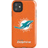 NFL Miami Dolphins Distressed- Orange iPhone 11 Impact Case