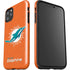 NFL Miami Dolphins Distressed- Orange iPhone 11 Pro Max Impact Case