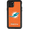 NFL Miami Dolphins Distressed- Orange iPhone 11 Pro Max Waterproof Case