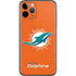 NFL Miami Dolphins Distressed- Orange iPhone 11 Pro Skin